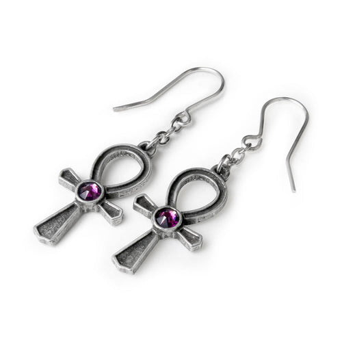 Ankh of Osiris Earrings
