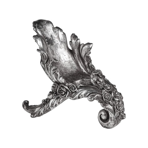 Antique Rose Wine Holder - Silver